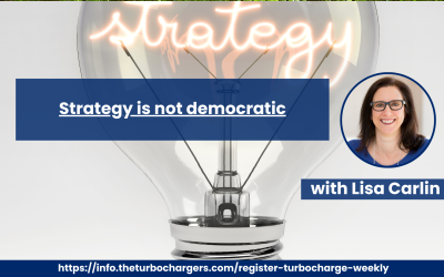 Strategy is not democratic