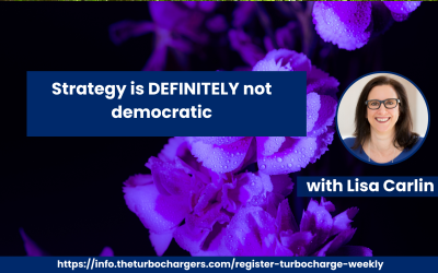 Strategy is DEFINITELY not democratic