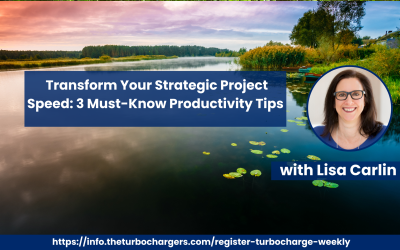 Transform Your Strategic Project Speed: 3 Must-Know Productivity Tips